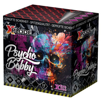 Psychobobby ist eine 48 Schuss Batterie von Xplode