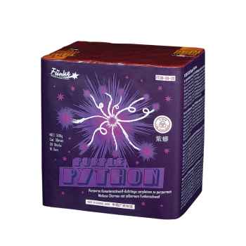 Purple Python ist eine 20 Schuss Batterie von Funke