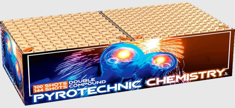 Pyrotechnic Chemistry ist ein 244 Schuss Verbund von Lesli