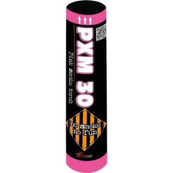 Rauchfackel Pink PXM30 ist pinker Rauch von Piromax
