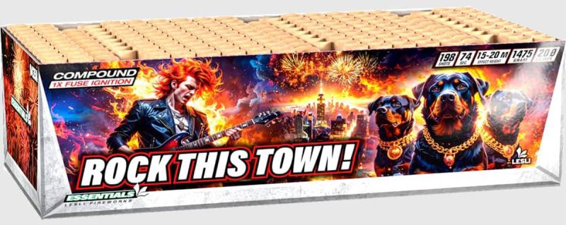 Rock this town ist ein 198 Schuss Verbund von Lesli