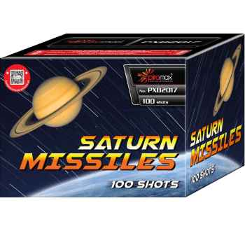 Saturn Missiles 100 ist eine 100 Schuss Batterie von Piromax