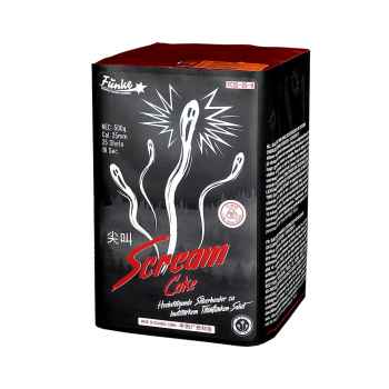 Scream Cake ist eine 25 Schuss Batterie von Funke