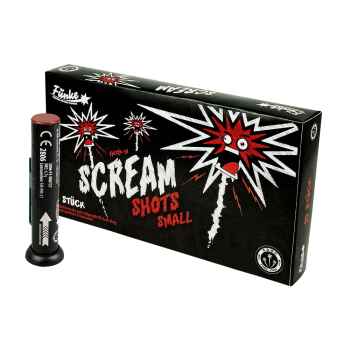 Scream Shots sind 10 Bombenrohre von Funke Feuerwerk