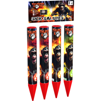 Sick Salutes sin drei Bombenrohre von Lesli