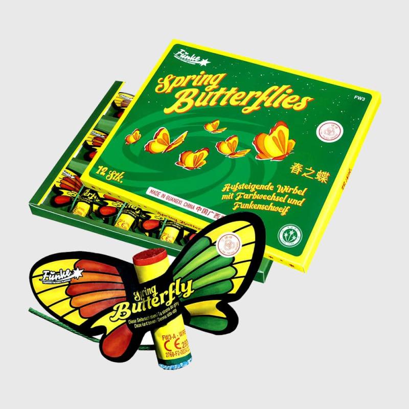 Spring Butterflies sind Vögel von Funke