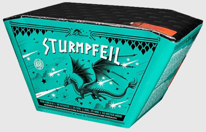 Sturmpfeil ist eine 36 Schuss Batterie von Startrade
