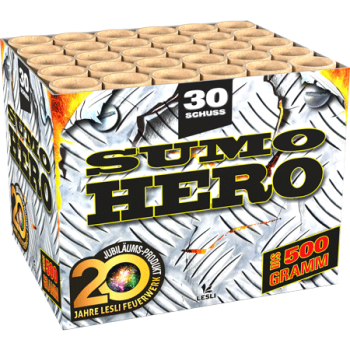 Sumo Heron ist eine 30 Schuss Batterie von Lesli