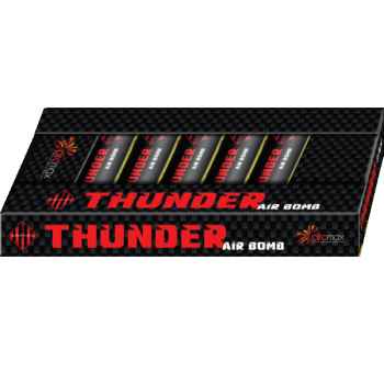 Thunder Air Bombs sind 8 Bombenrohre von Piromax feuerwerk
