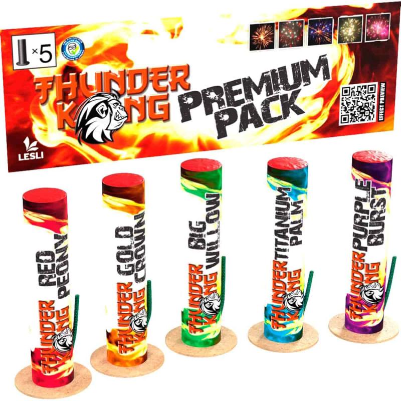 Thunder Kong Premium Pack sind Bombenrohre von Lesli