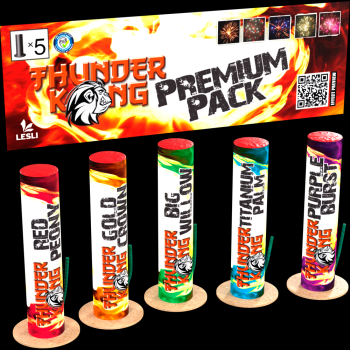 Thunder Kong Premium Pack sind Bombenrohre von Lesli