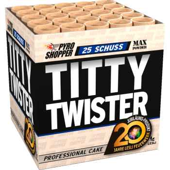 Titty Twister ist eine 25 Schuss Batterie von Lesli