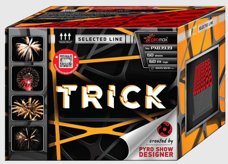Trick ist eine 60 Schuss batterie von Piromax