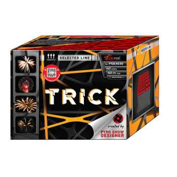 Trick ist eine 60 Schuss batterie von Piromax