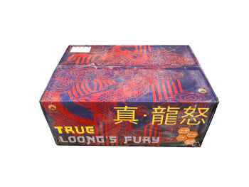 True Loong´s Fury ist ein 100 Schuss Verbund von Genie Fireworks