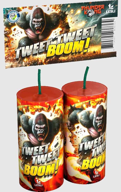 Tweet Tweet Boom! ist eine Cracklingfontäne von Lesli