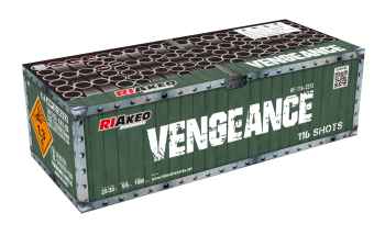 Vengeance ist ein 116 Schuss Verbund von Riakeo