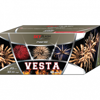 Vesta ist eine 60 Schuss Batterie von Piromax