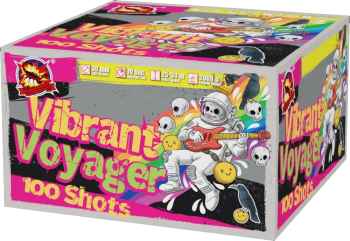 Vibrant Voyager ist ein 100 Schuss Verbund von SRPYRO