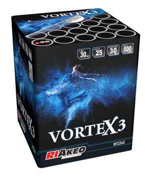Vortex 3 ist eine 25 Schuss Batterie von Riakeo