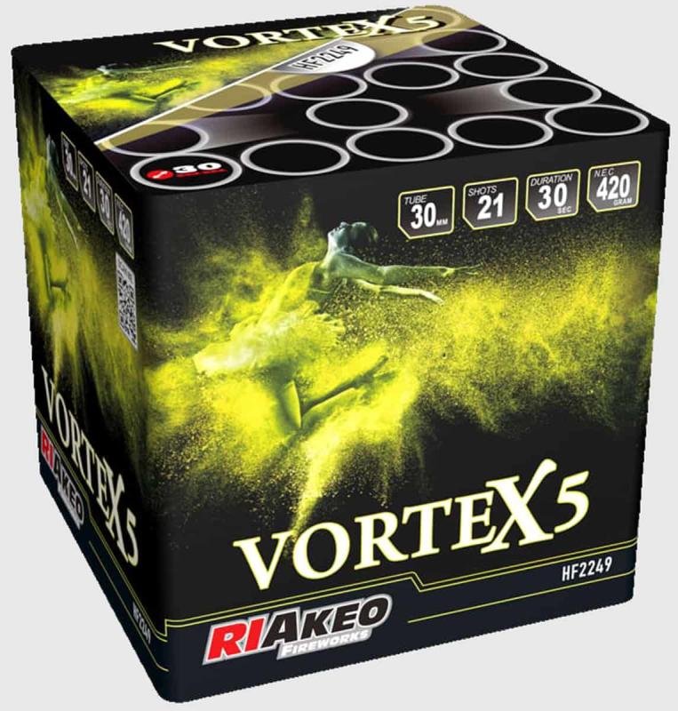Vortex 5 ist eine 21 Schuss Batterie von Riakeo