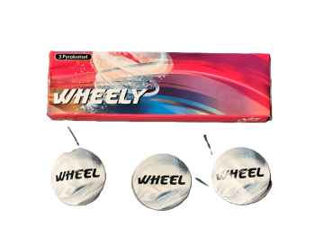 Wheely sind Pyrokreisel von Pyro Art feuerwerk
