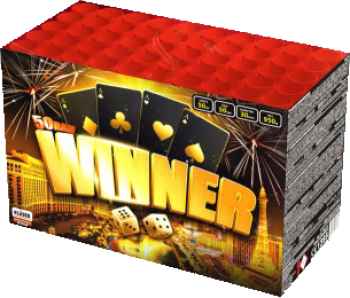 Winner ist eine 50 Schuss Batterie von Klasek