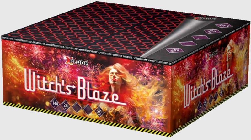 Witch´s Blaze ist ein 144 Schuss Verbund von Xplode