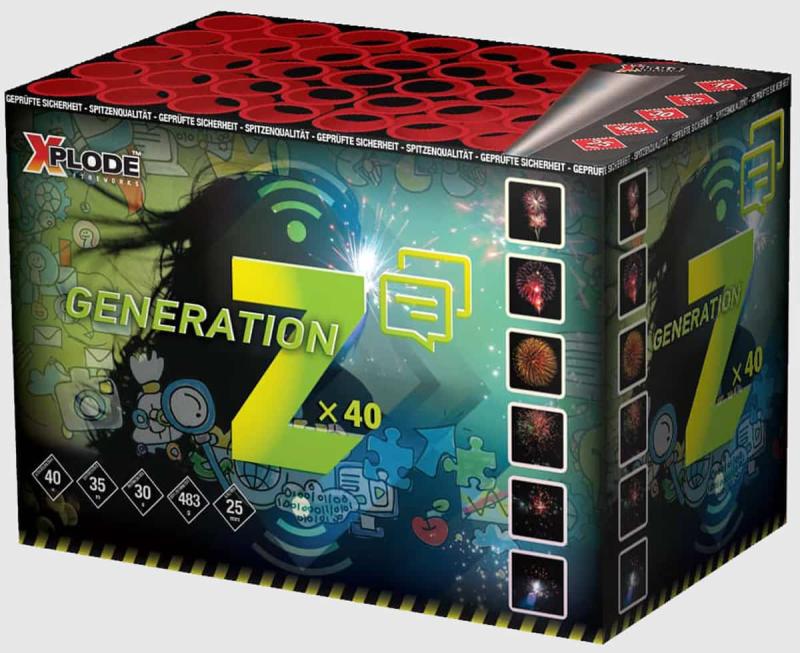 Z-Generation ist eine 40 Schuss Batterie von Xplode.