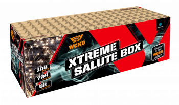 Xtreme Salute Box ist eine 108 schuss batterie von broekhoff
